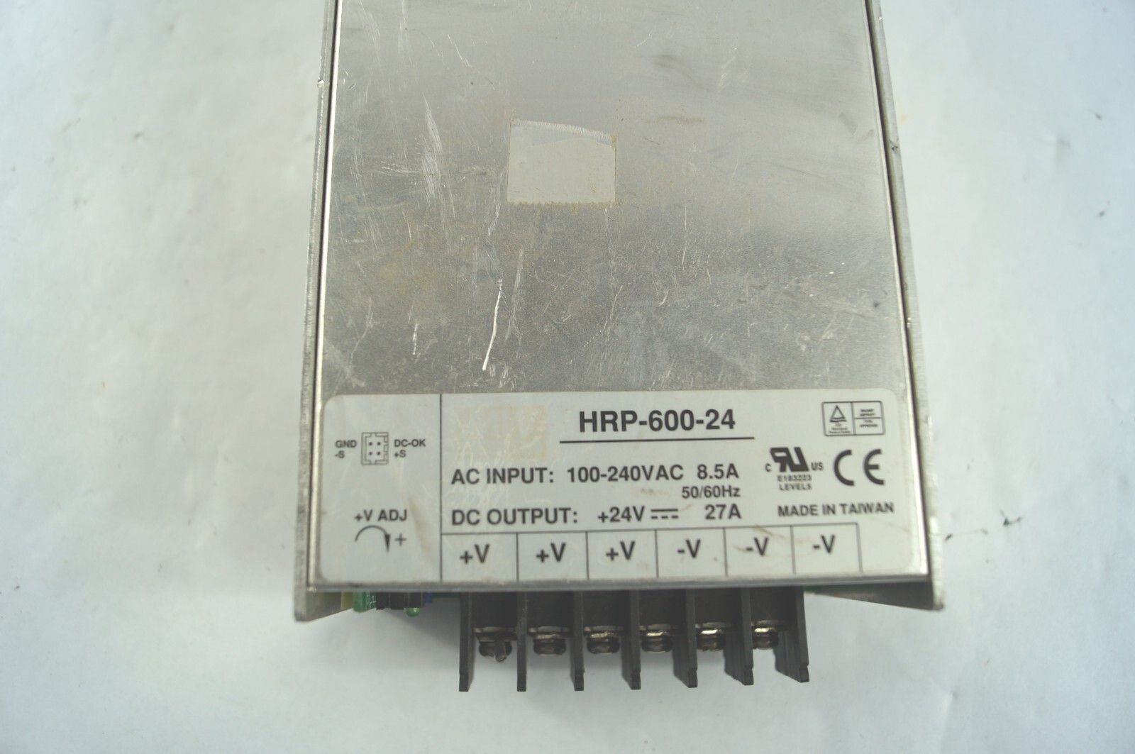 MEAN WELL HRP-600-24 AC-DC Power Supply 24V 27A Enclosed SMPS Sngle Output D113