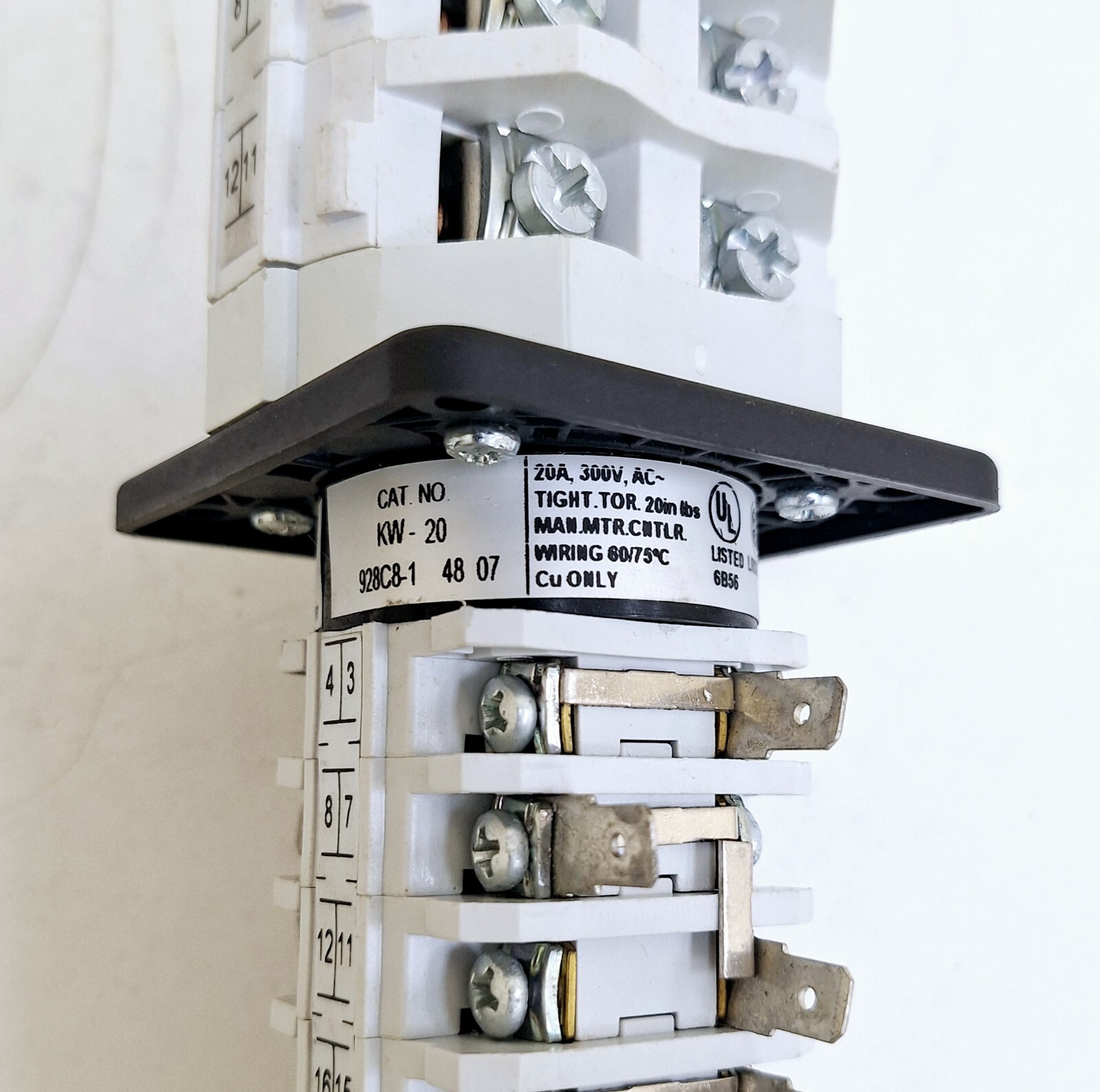 Carrier Transicold 928C8-1-48-07 / KW-40 / KW-20 Switch Rotary