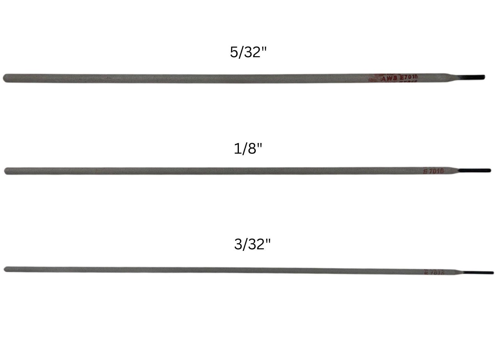 E7018 5/32″ Premium Arc Welding Rods Carbon Steel Electrode 60 lb (10 lb x 6-pk)