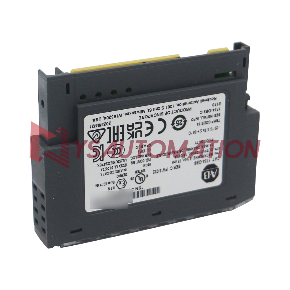 OEM Sealed A-B 1734-OB8 SER C POINT I/O 8 Point Digital Output Module