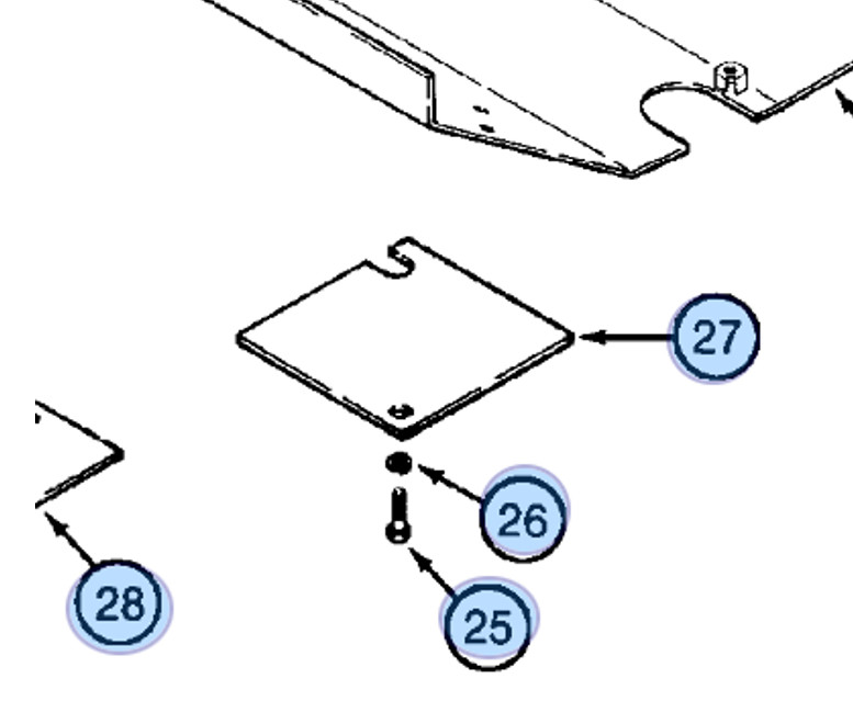 Case 1845C-40XT-60XT-70XT-445 Access Panel – New (Case #H436914) – Aftermarket