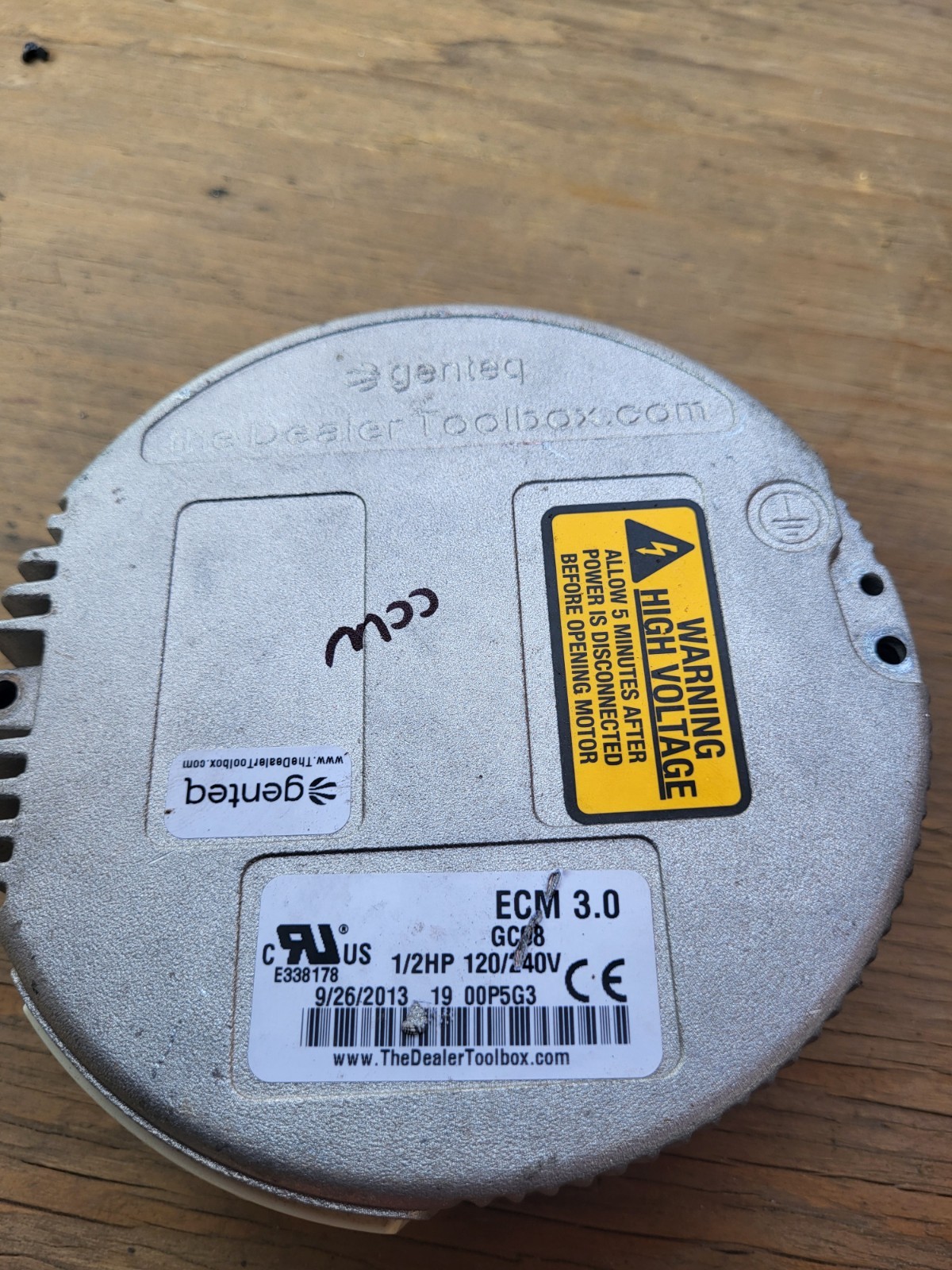 USED Genteq ECM 3.0 GC08 Module Only 1/2HP 120/240V CCWLE FREE SHIPPING