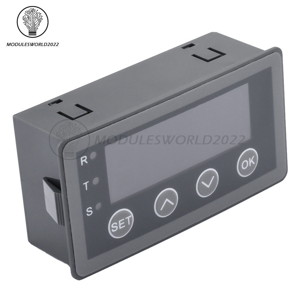 0-10V 0-20mA 2-10V 4-20mA 4-Wire Analog Input (Reception) Display Meter DC 8~25V