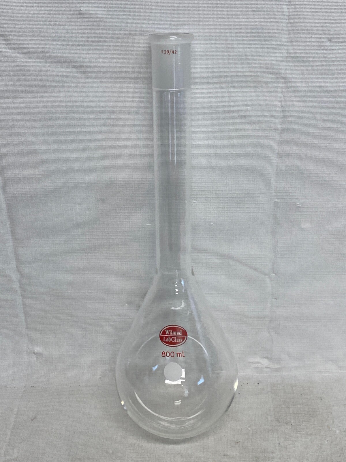WILMAD LABGLASS Glass 800mL Kjeldahl Distillation Flask 29/42 LG-7920-114