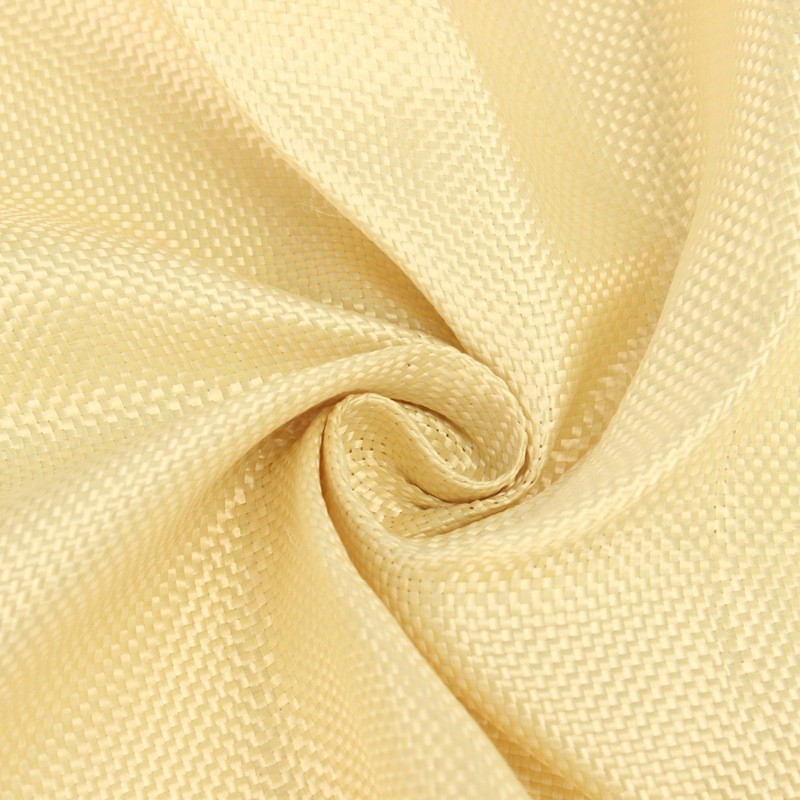 Fabric Woven Aramid Fiber Cloth Plain 100cm/39.4” Yellow