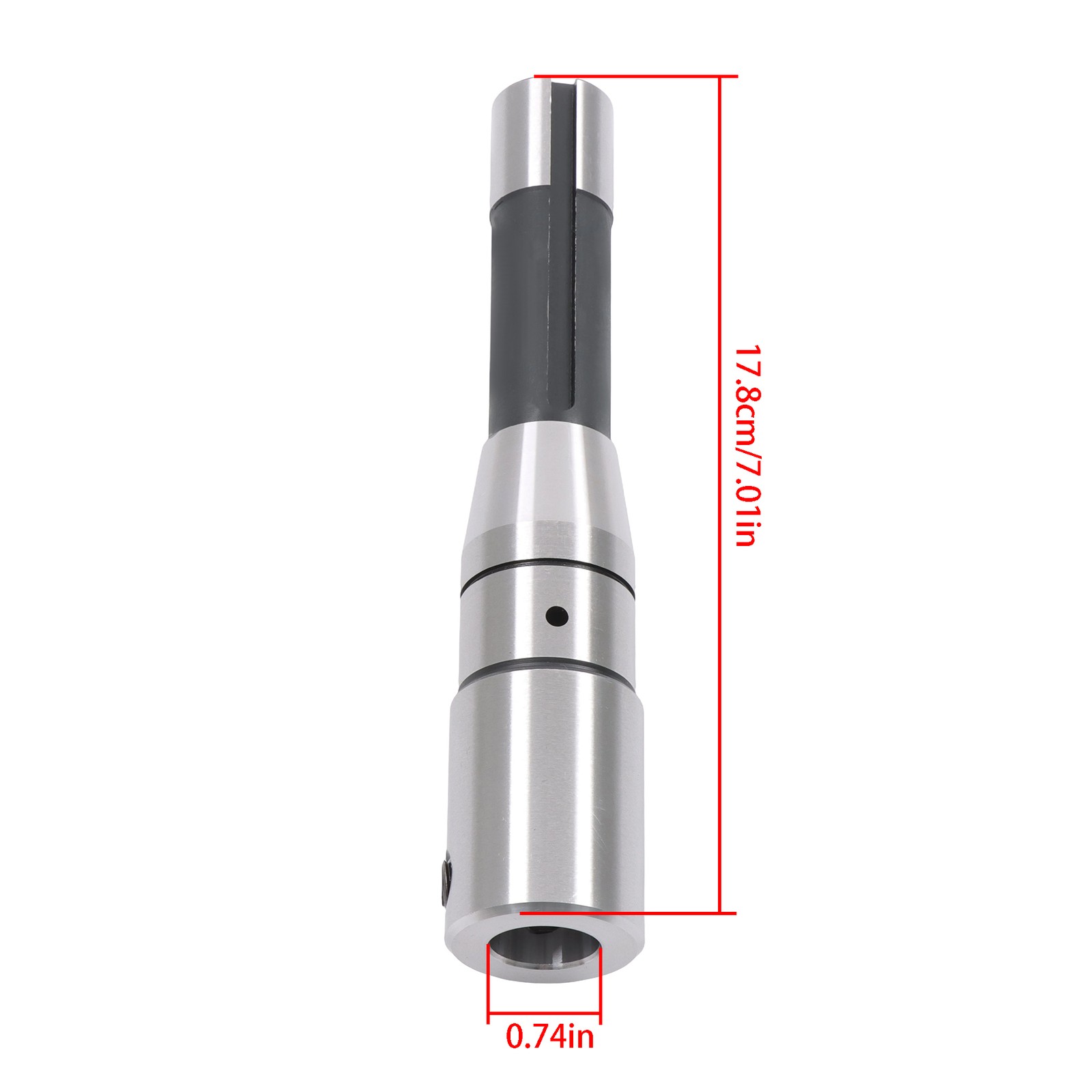 R8 to 3/4» Weldon Shank Arbor Adapter Compatible with Annular Cutters