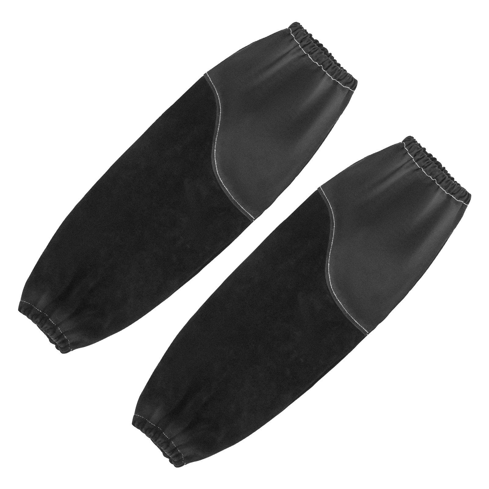 VEVOR Flame Resistant Welding Work Sleeve Heavy Duty Cowhide Leather & FR Cotton