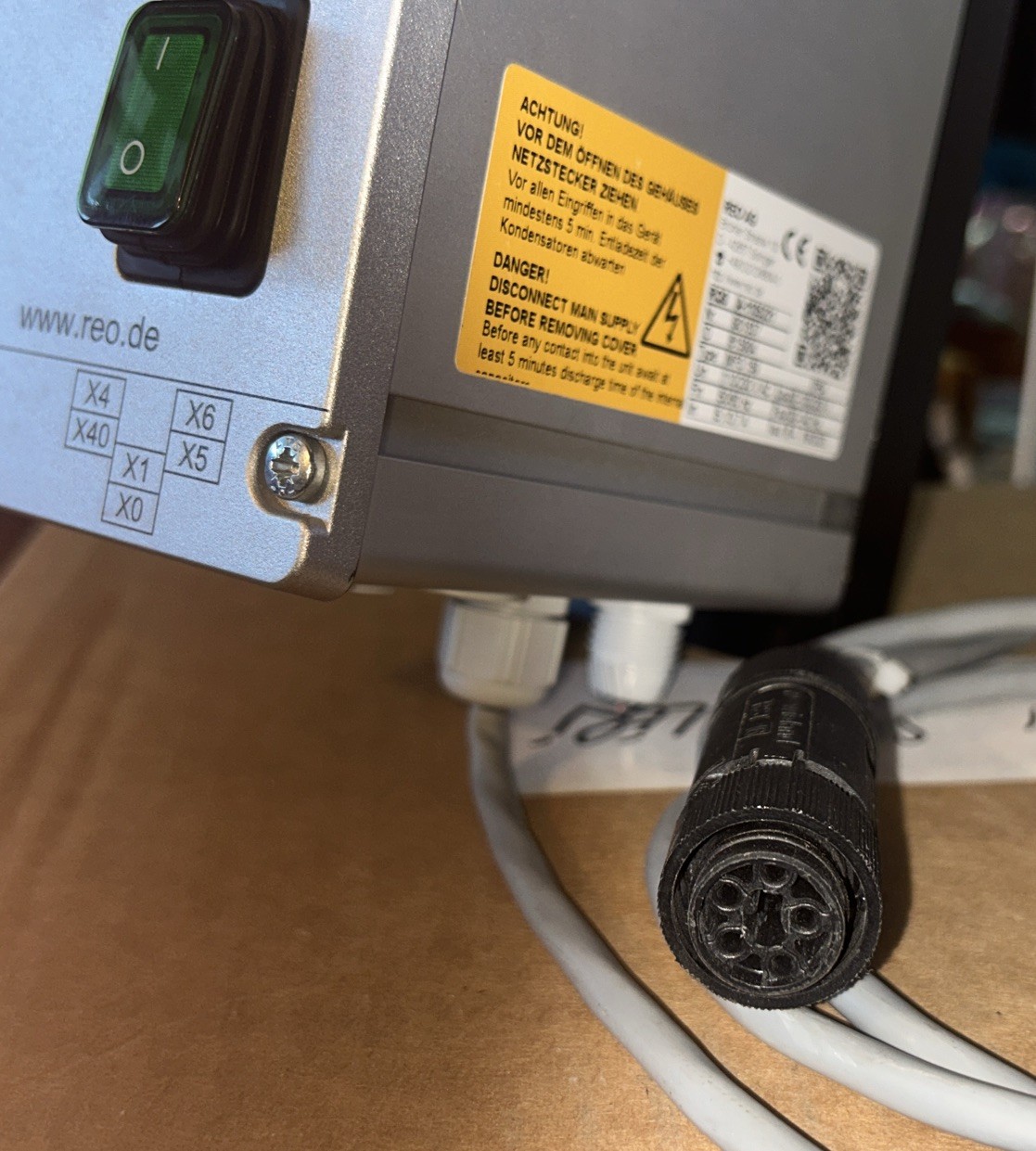 REO Reovib MFS 159 Frequency Convertor. Expedite Available! USA Shipper! EB