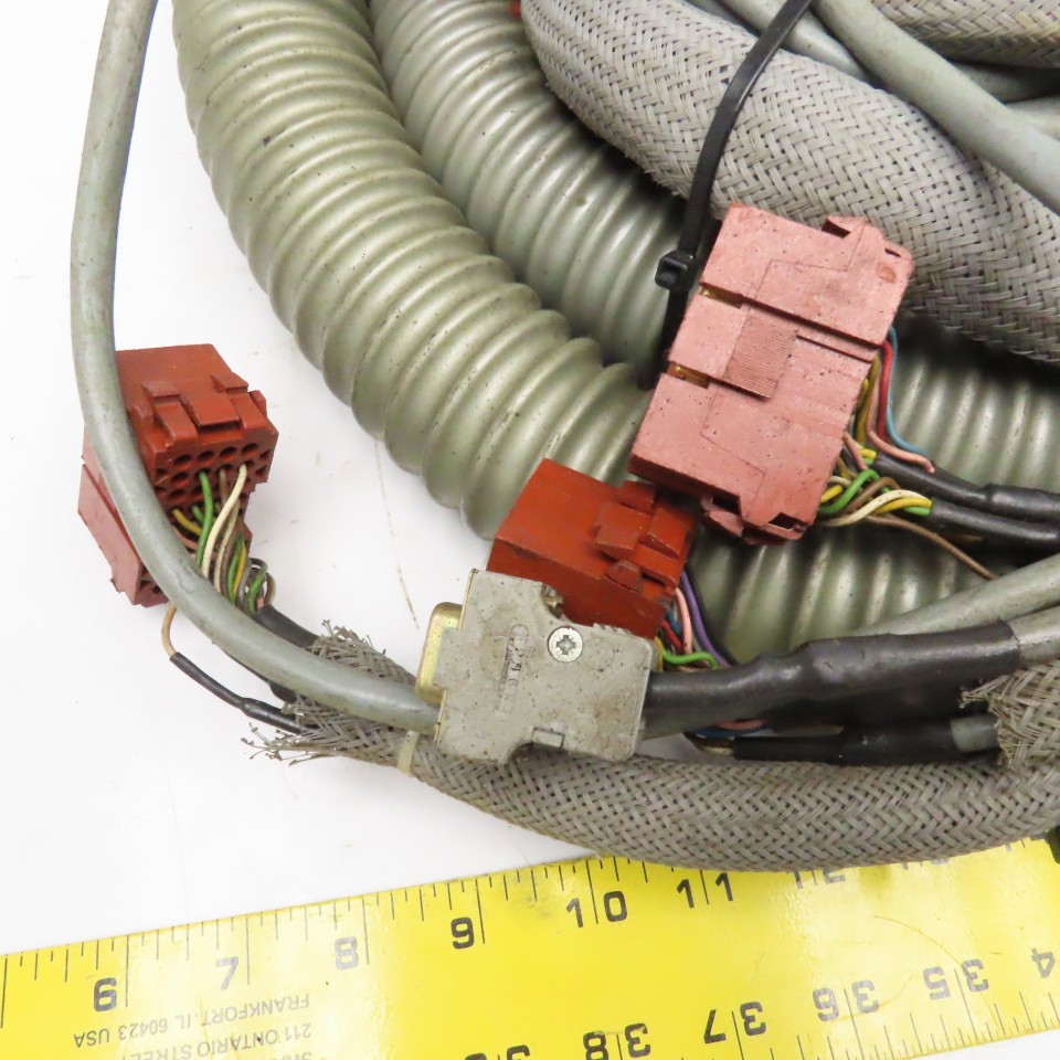 Cellular Concepts H-15-3 CellCon Horizontal Milling Machine Cables Sets Lot Of 2