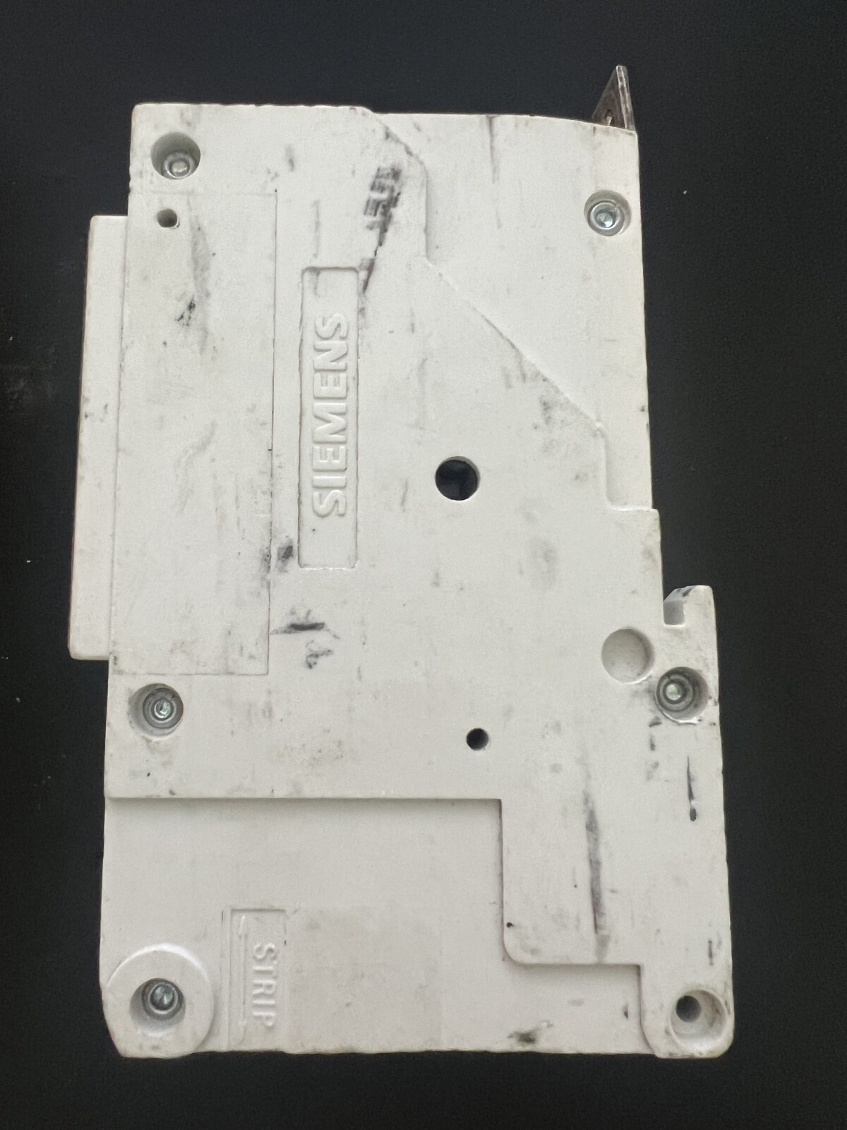 Siemens NGB3B020 3-Pole Circuit Breaker – White and black