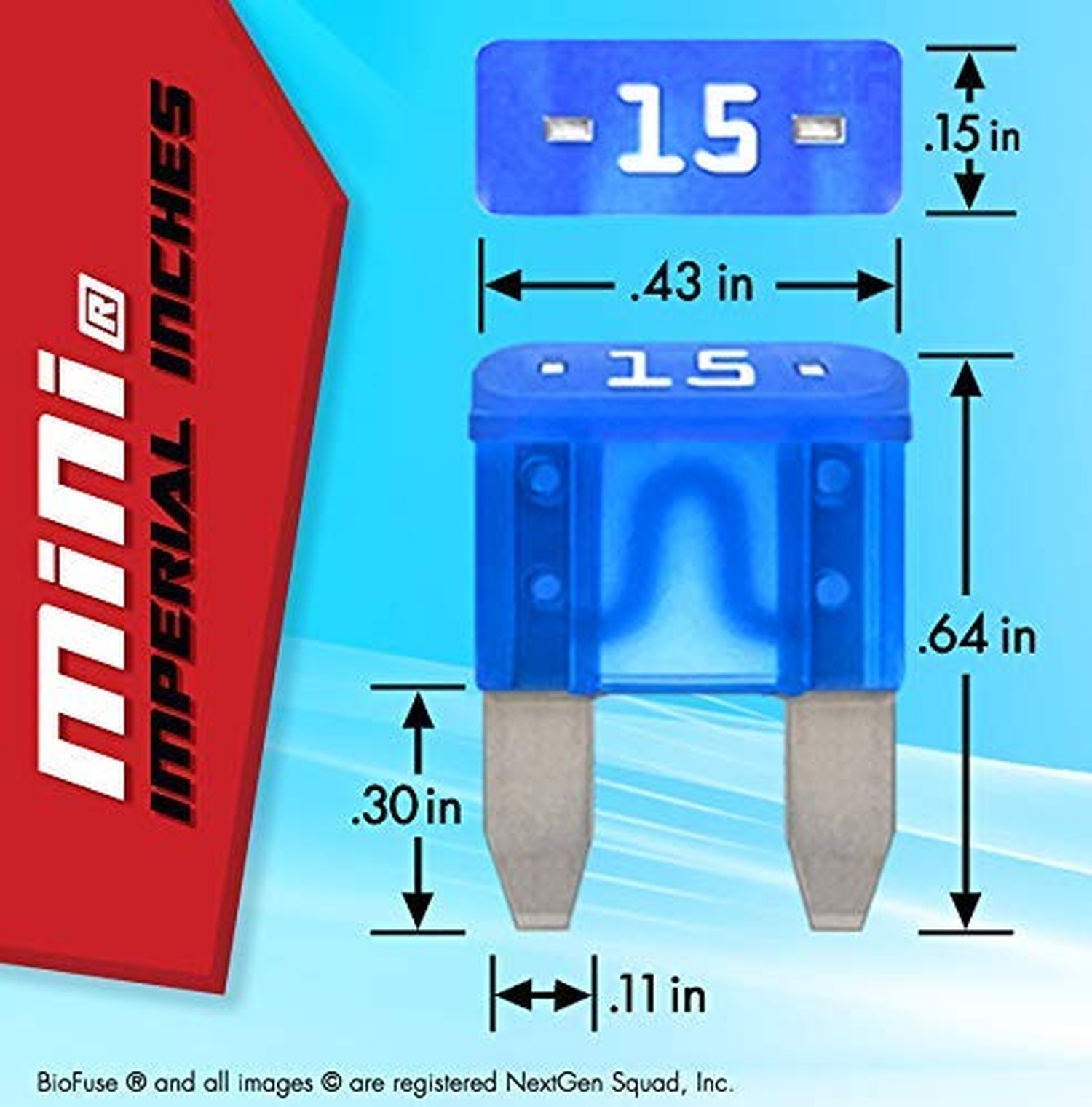 Mini APM ATM 120 Piece Automotive Commercial Car Fuse Assortment (1… Fast Ship