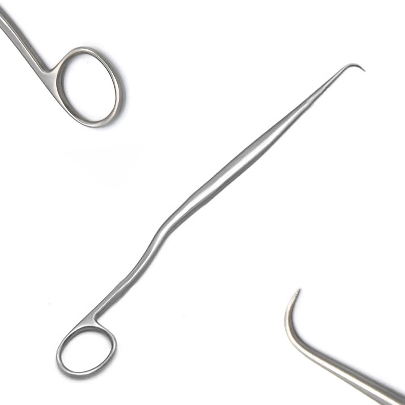 2 Pcs Beacham Vulsellum Tenaculum Gynecology Forceps/Hook Surgical Instruments