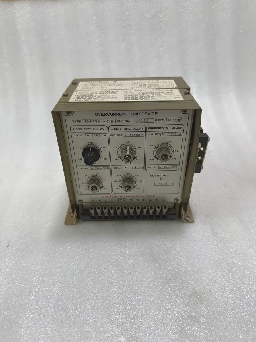 AOJ-1SC-PB Overcurrent Trip Device 4972A 50-60Hz Long Short Time Delay