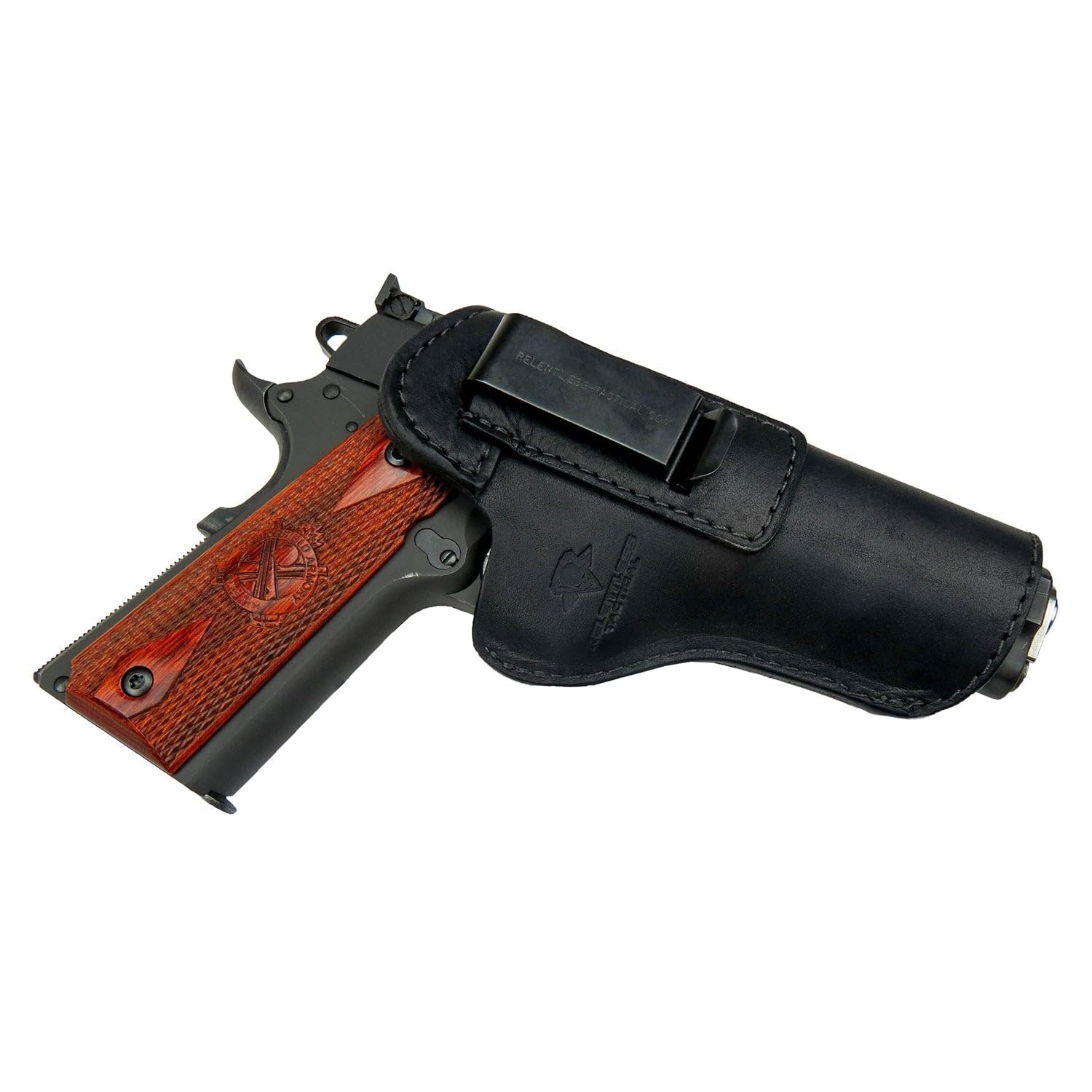 The Defender Leather IWB Holster for 1911 Style Handguns – Standard or Swe