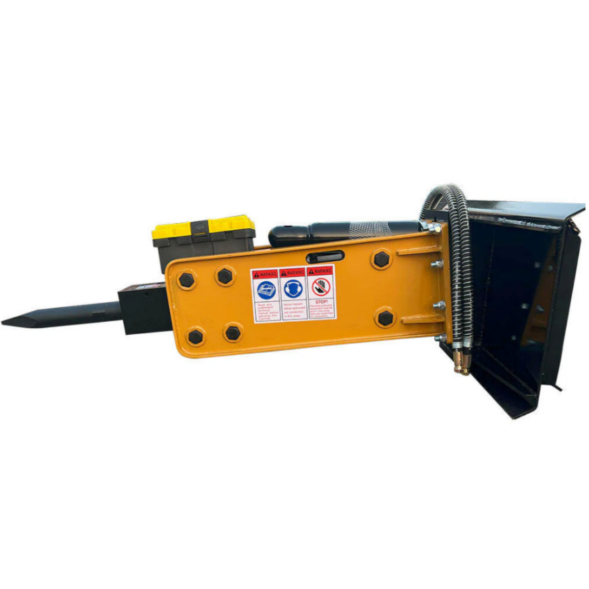 Agrotk 750 Breaker Hammer Hydraulic Concrete For Skid Steer Loader Attachment