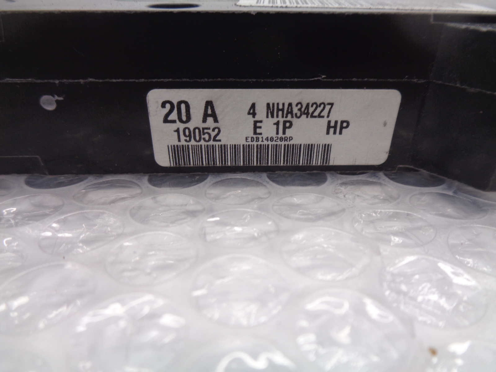 SQUARE D EDB14020 BREAKER 1 POLE 20 AMP NSNP