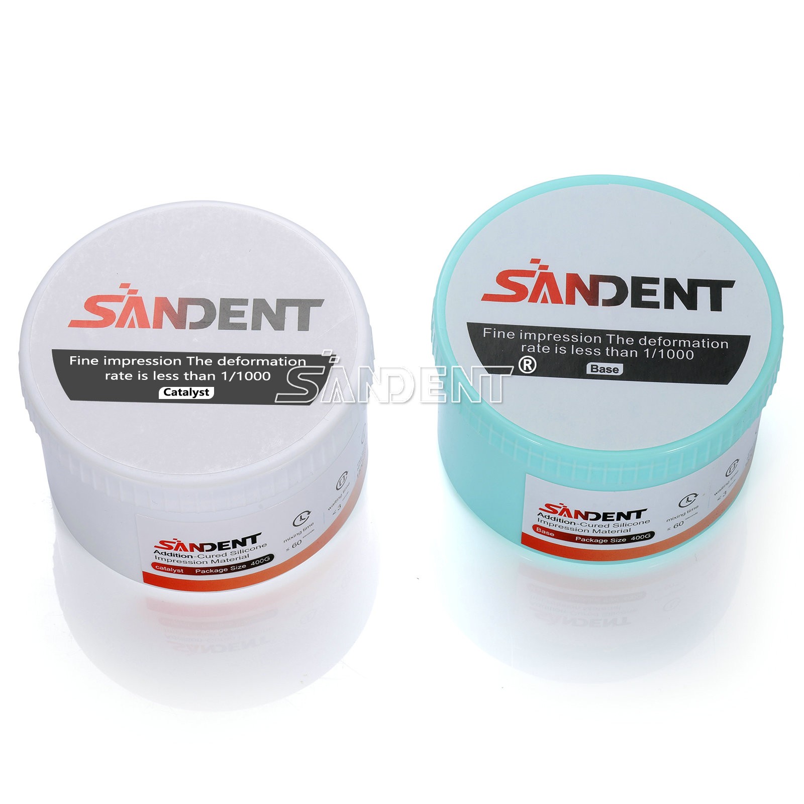 SANDENT Putty Soft Regular Set Base & Catalyst 2/Pk 400G+400G
