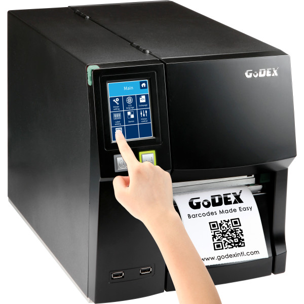GoDEX ZX1200i+ Industrial Thermal Transfer Label Printer Ethernet USB