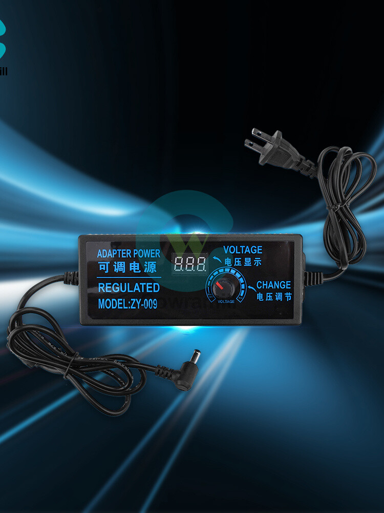 Adjustable AC-DC Power Supply Adapter Charger Variable Voltage 3V-24V Universal
