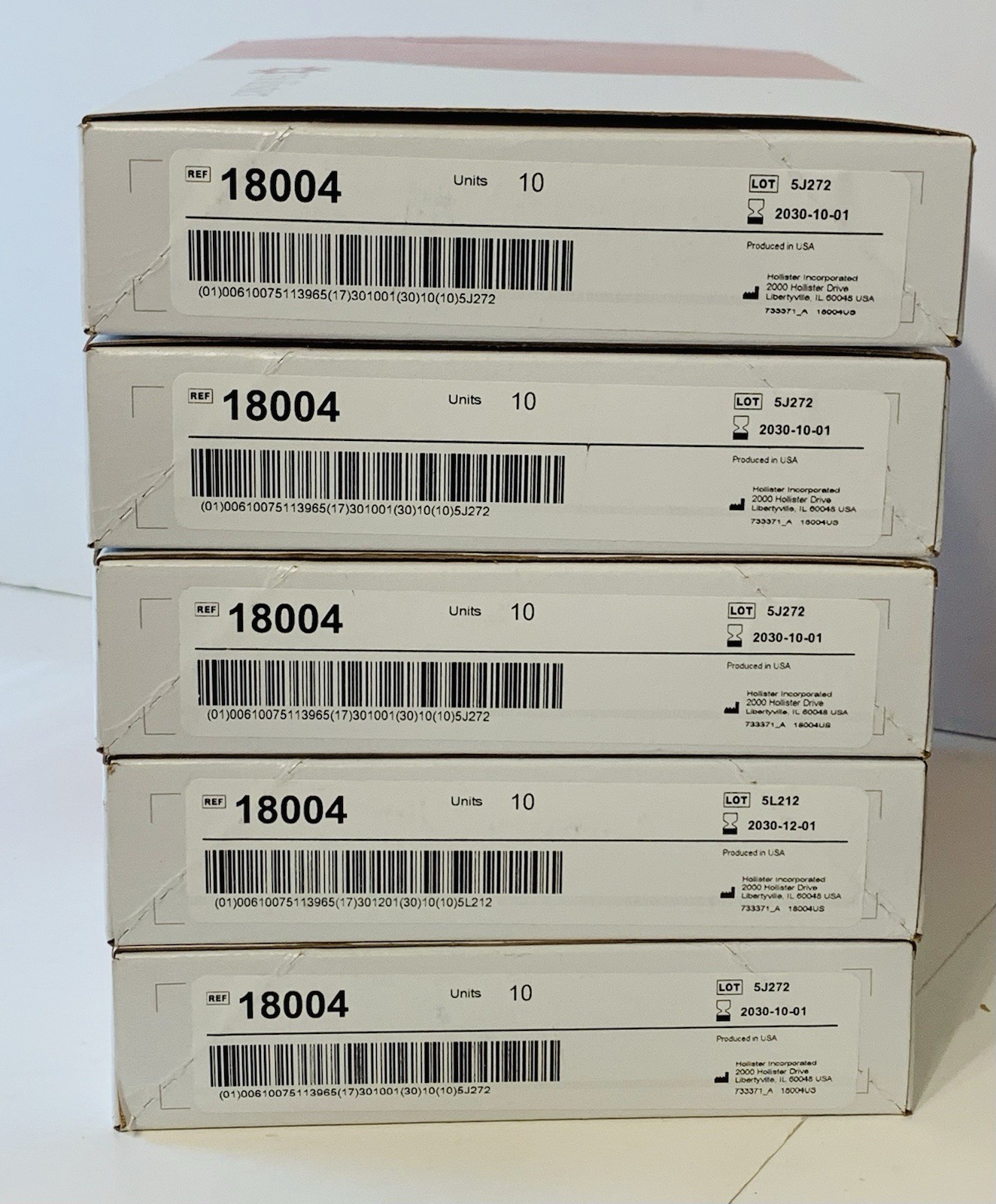 10 BOXES Hollister 18004 New Image 2-Piece colostomy 10BX/10EA Exp2030/10 FRESH