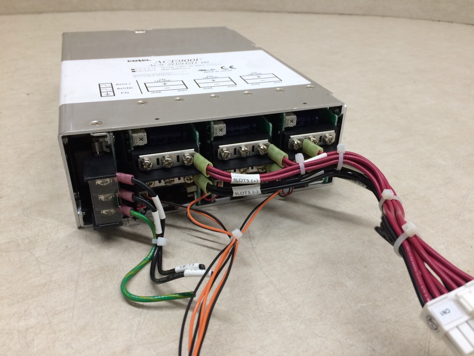 Cosel ACE900F AC9-2H2H2H-00 AC100-240V 50-60Hz 12A Max 800-900W Max Power Supply