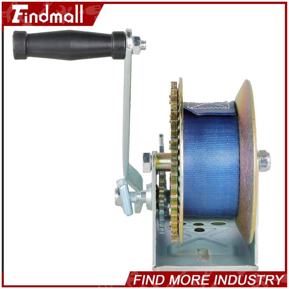 Findmall 3500 lbs Hand Winch & Boat Trailer Crank Winch With 10 m Strap Winch