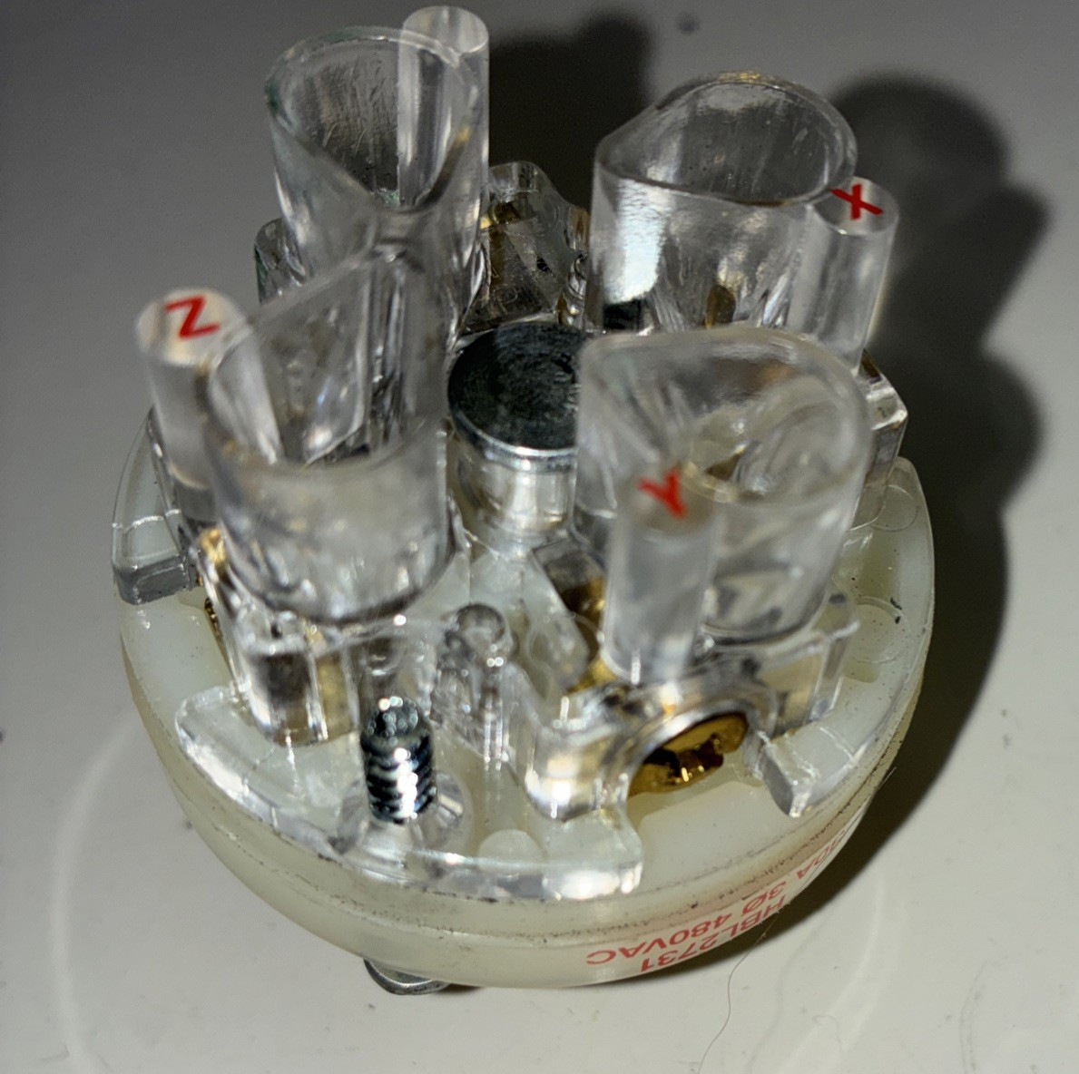 Hubbell HBL2731 Twist-Lock Plug 30A 3-Phase 480VAC NEMA L16-30P NOS No Box