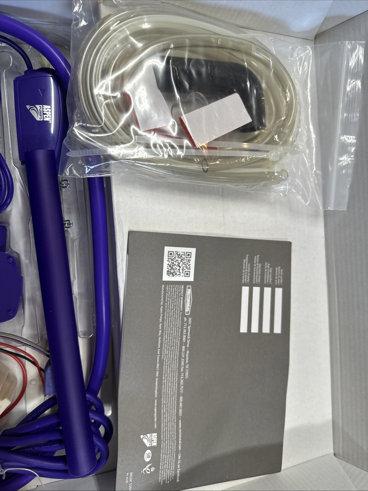 Aspen Pimps MicroV Condensate Removal Pump 83949