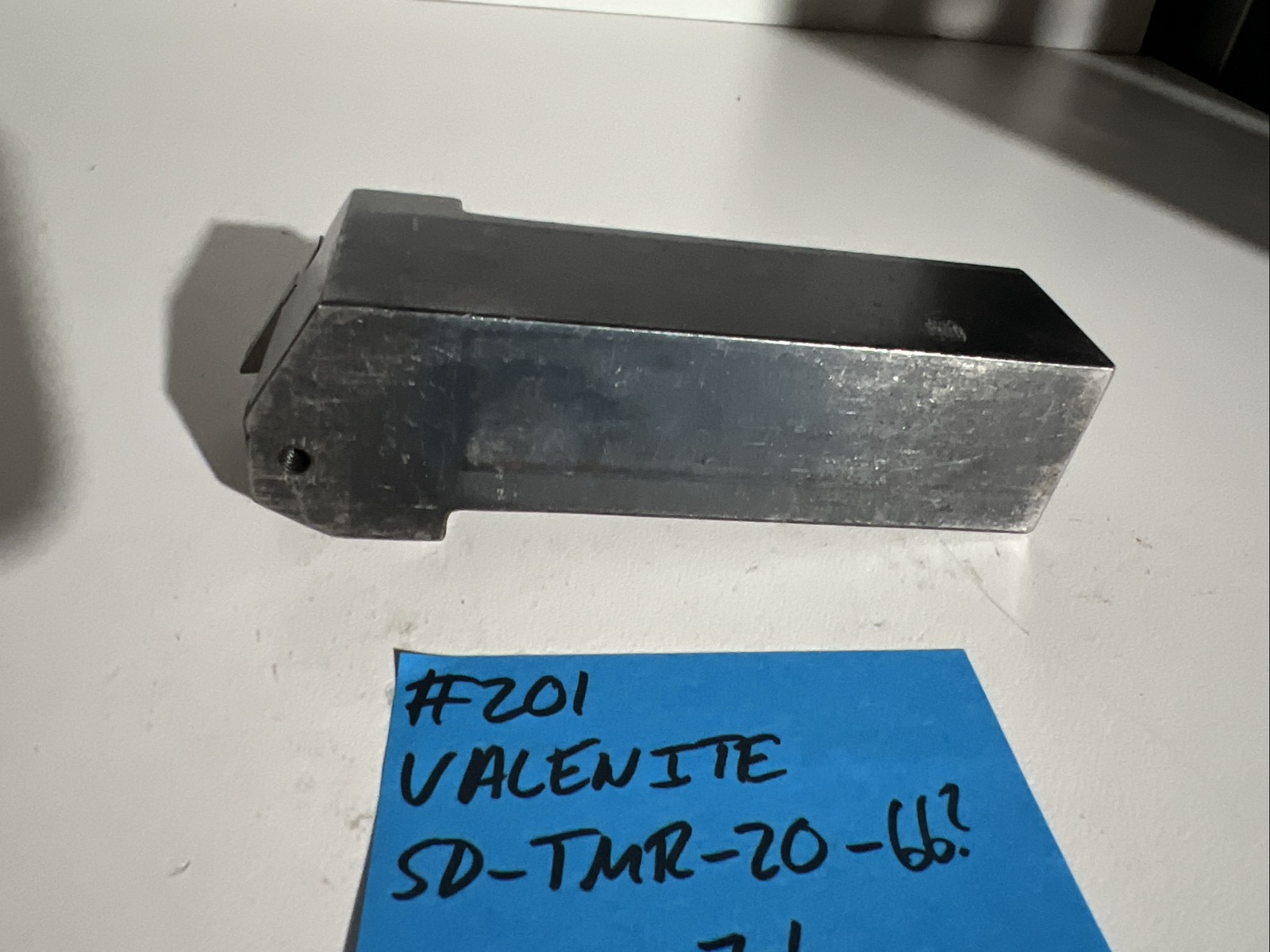 VALENITE SD-TMR-20-66? Indexible Carbide Lathe Toolholder 5”OAL 1.25”Shank Turni