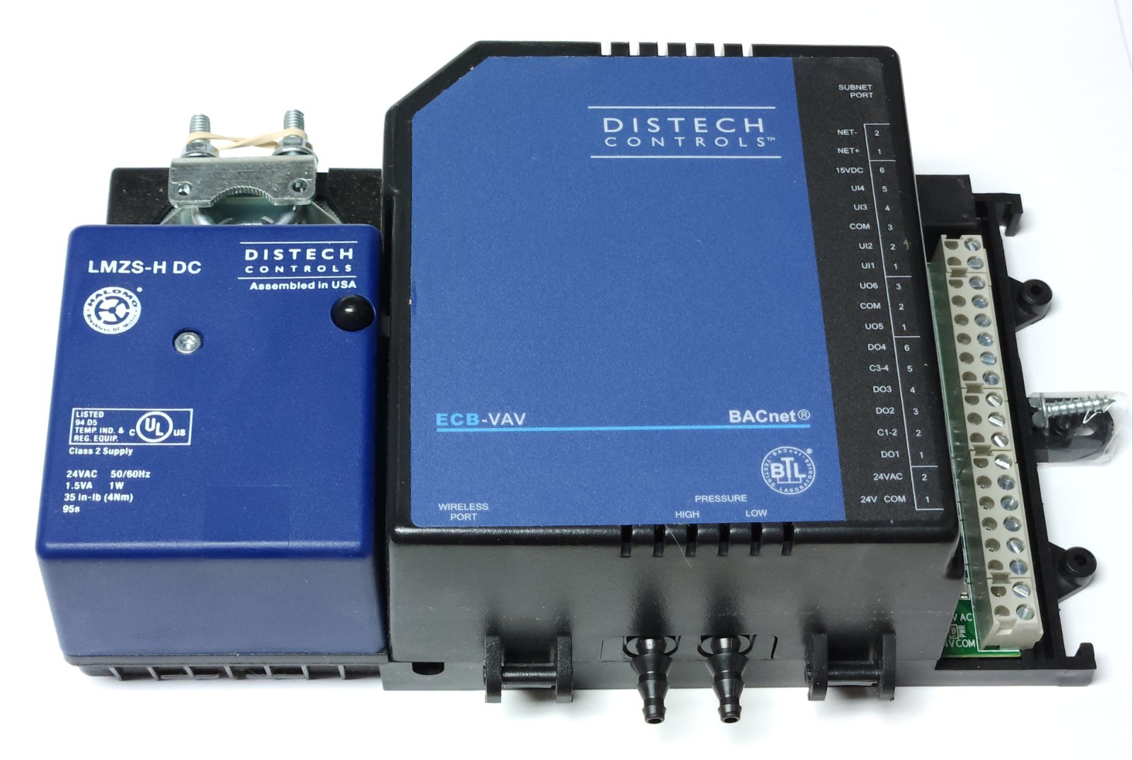 DISTECH CONTROLS ECB VAV CDIB VAXX 01 HVAC Programmable Positioner Controller