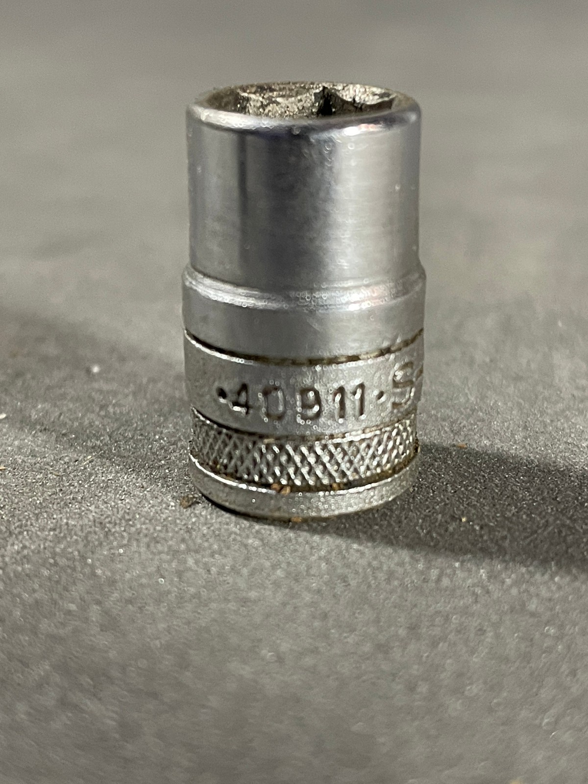 Vintage S-K 40911 Tools 1/4″ Drive Sockets 11/32” Socket 6 Point SK