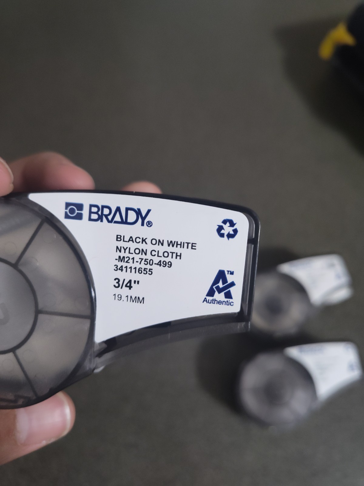 Brady M211 Portable Bluetooth Label Printer with magnetic/belt clip and case