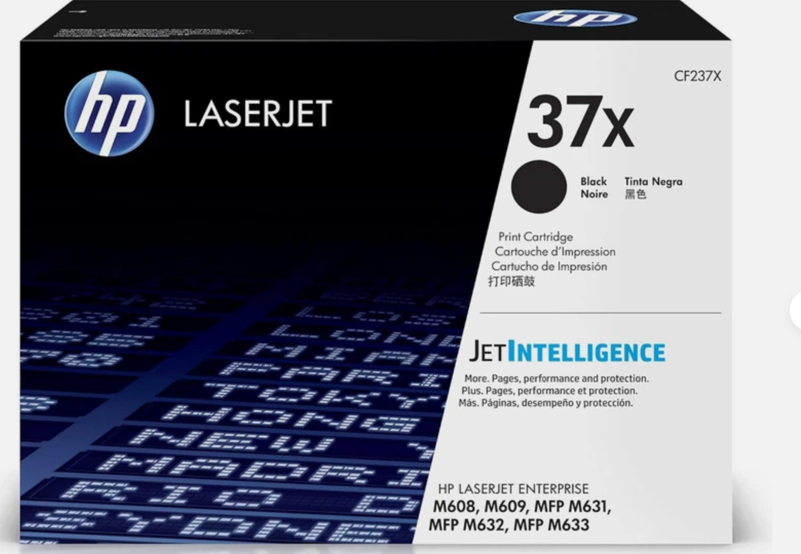 ✅ HP 37X New High Yield Black Toner Cartridge LaserJet CF237X – New Sealed Box