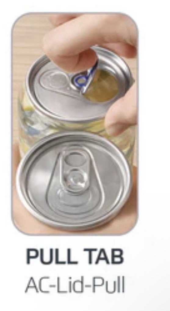 Whip It Bottle Can Sealer 51mm + 200 free 500ml PET Bottles And Pull Lids