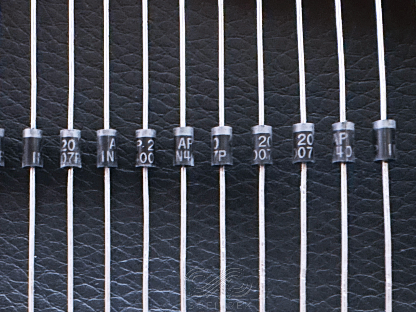 100Pcs 1N4007 1N4007P YENYO 1000V 1A Rectifier Diode DO-41