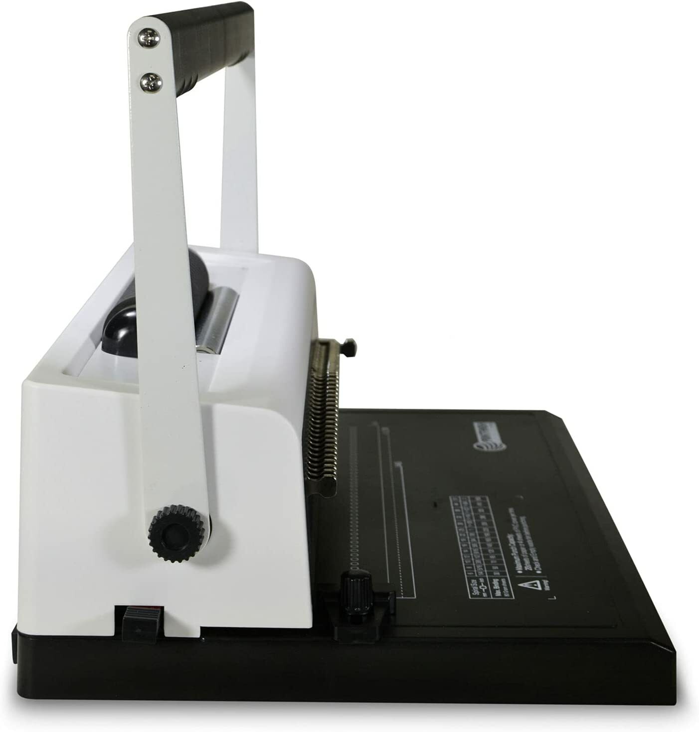 S25A Coil Punch & Binding Machine Free Crimper & 8mm Plastic COILS Box of 100pcs