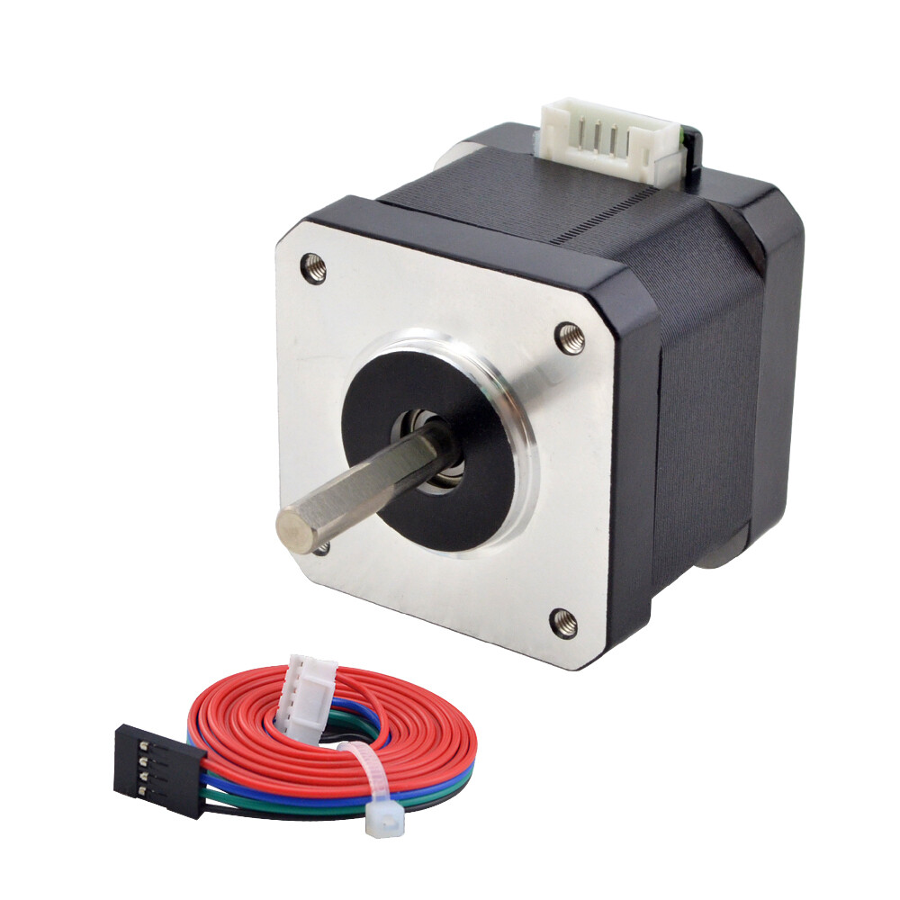 STEPPERONLINE 0.9deg Nema 17 Stepper Motor 42oz.in 1.5A 38mm DIY CNC 3D Printer