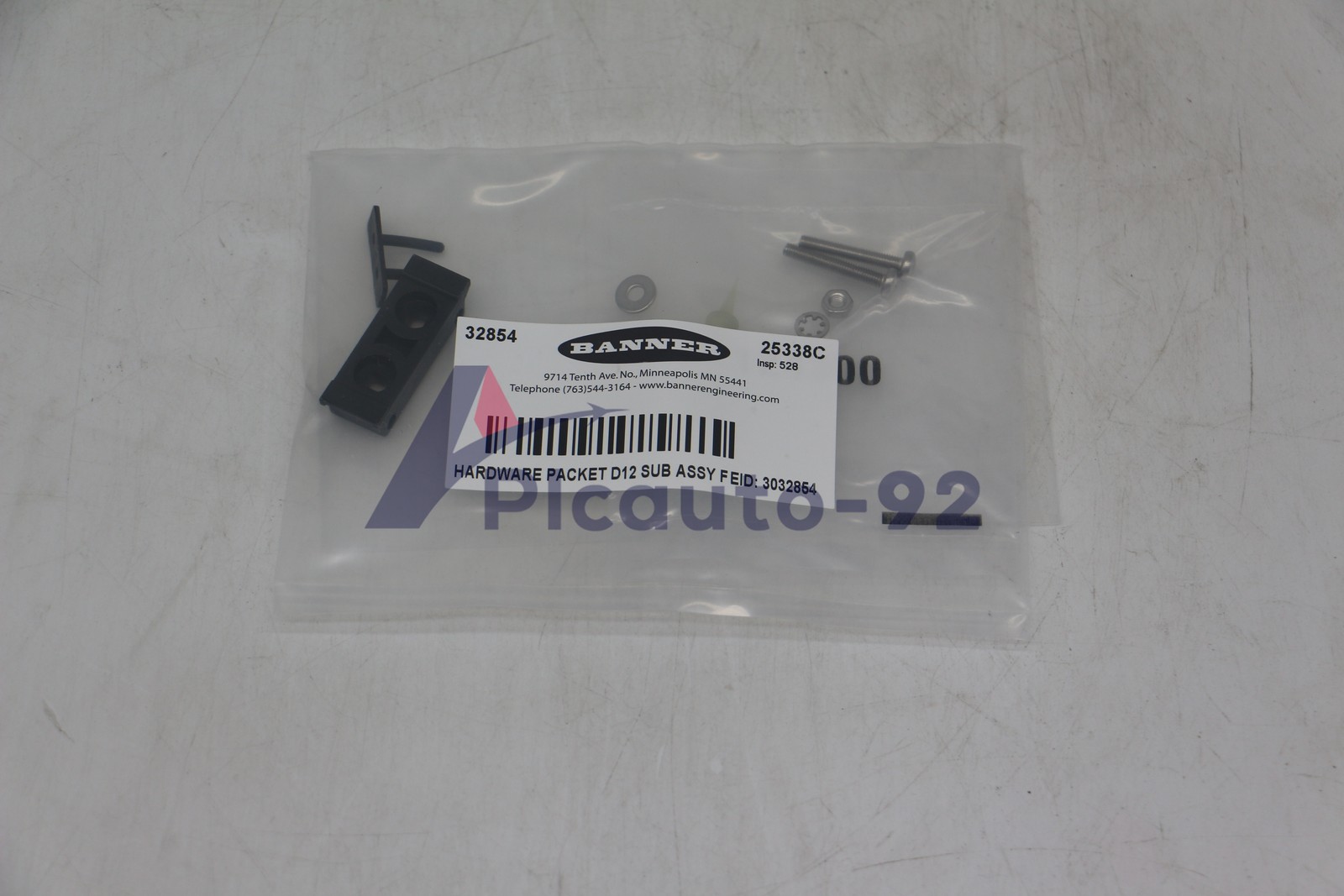 Banner Engineering New D12SP6FPQ Plastic Fiber Optic 150 mm (6 in) M8 Pigtail QD