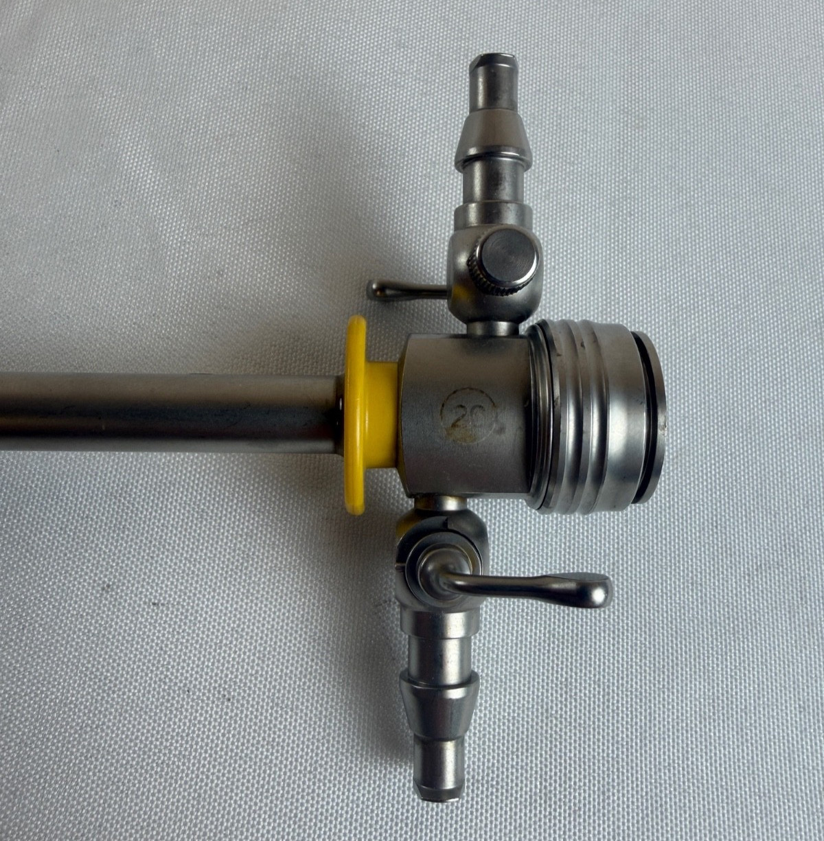 Karl Storz 27050SC 26Fr Continuous Flow Resectoscope Outer Sheath Yellow Urology