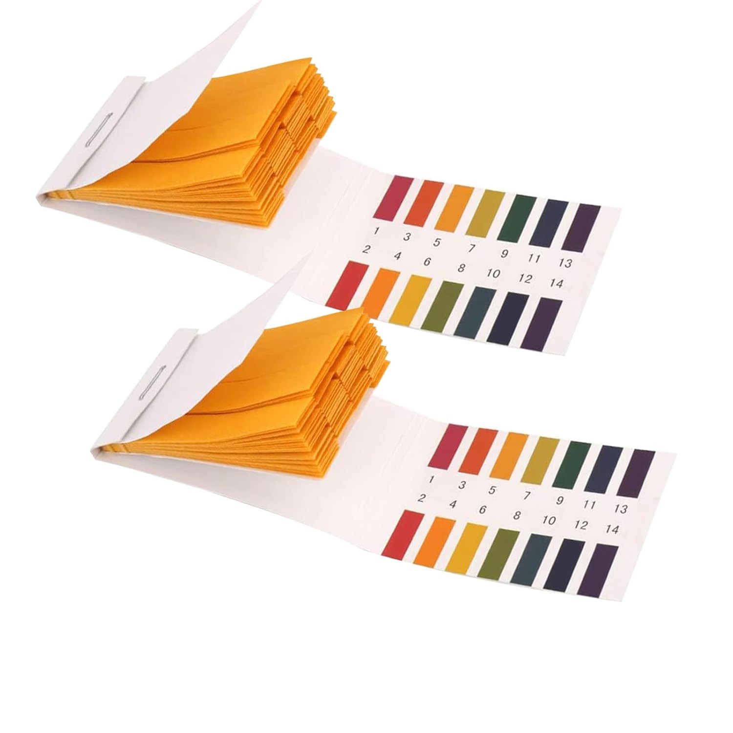 2 Pack pH Test Strips 160 Strips Universal 1-14 Litmus Paper Water Soil