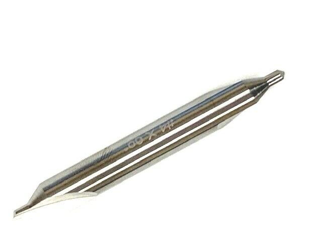 SOLID CARBIDE CENTER DRILL #4 – 60 Degree USA CENTER DRILL HTC 585-1250