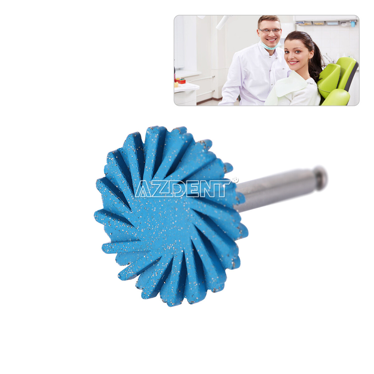 Dental Composite Polishing Diamond System RA Disc 14mm Wheels Coarse Medium Fine