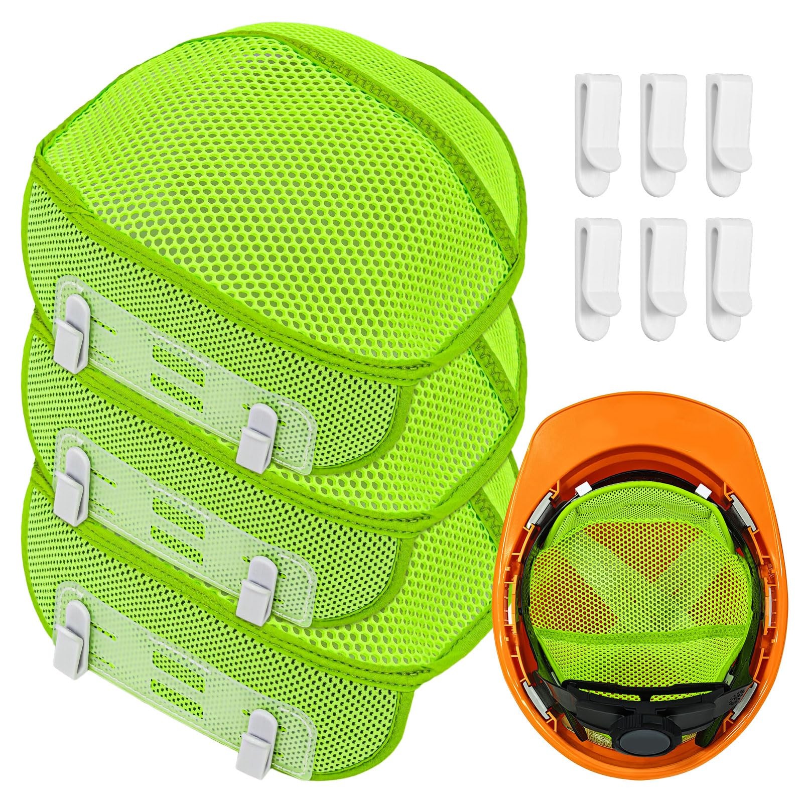 Hard Hat Sweatband Cooling Liner Hard Hat Insert Liners Sweat Absorber Washable