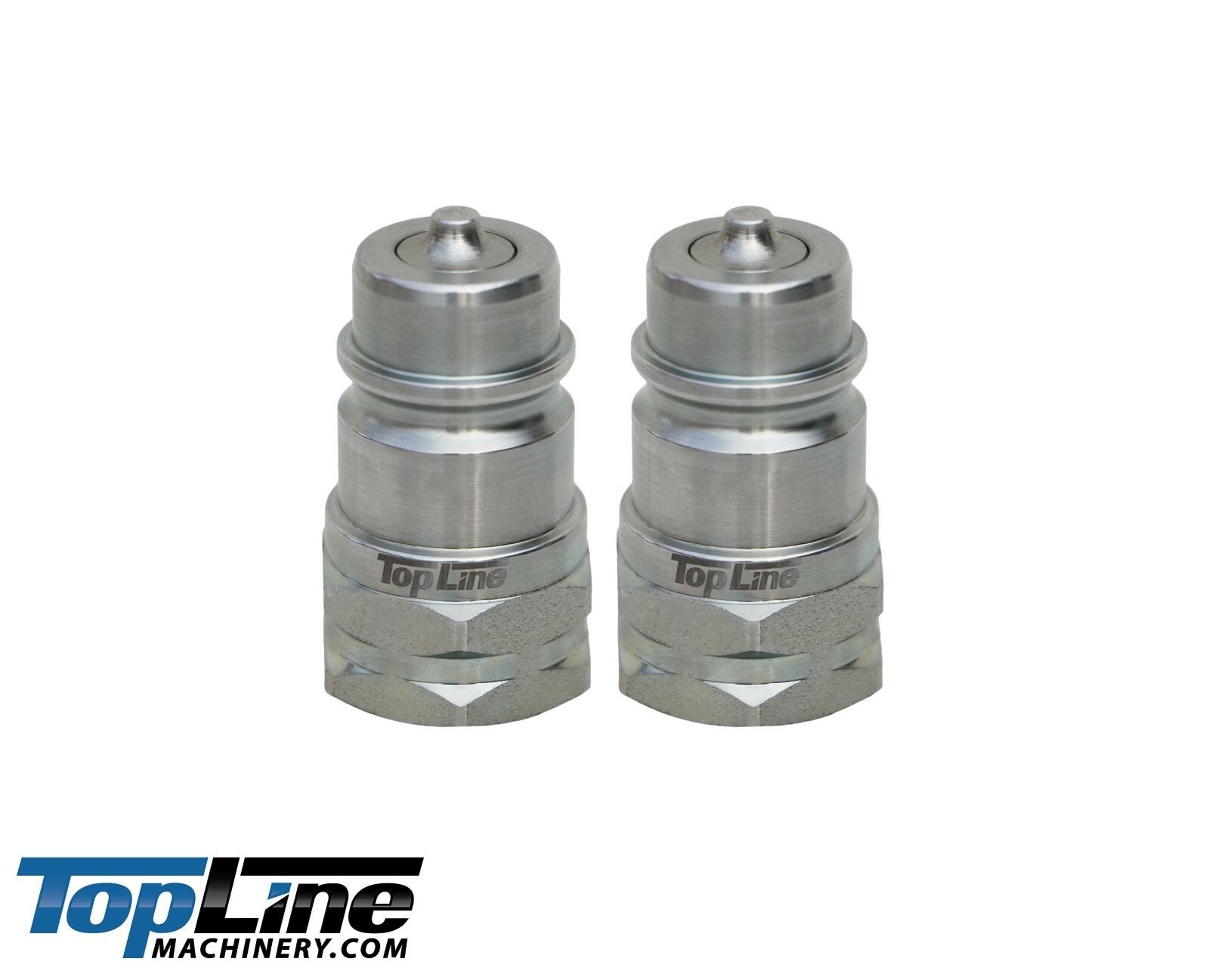 TL37-M 1/2″ NPT Thread Ag Quick Connect Coupler Poppet Valve Tractor (pack of 2)