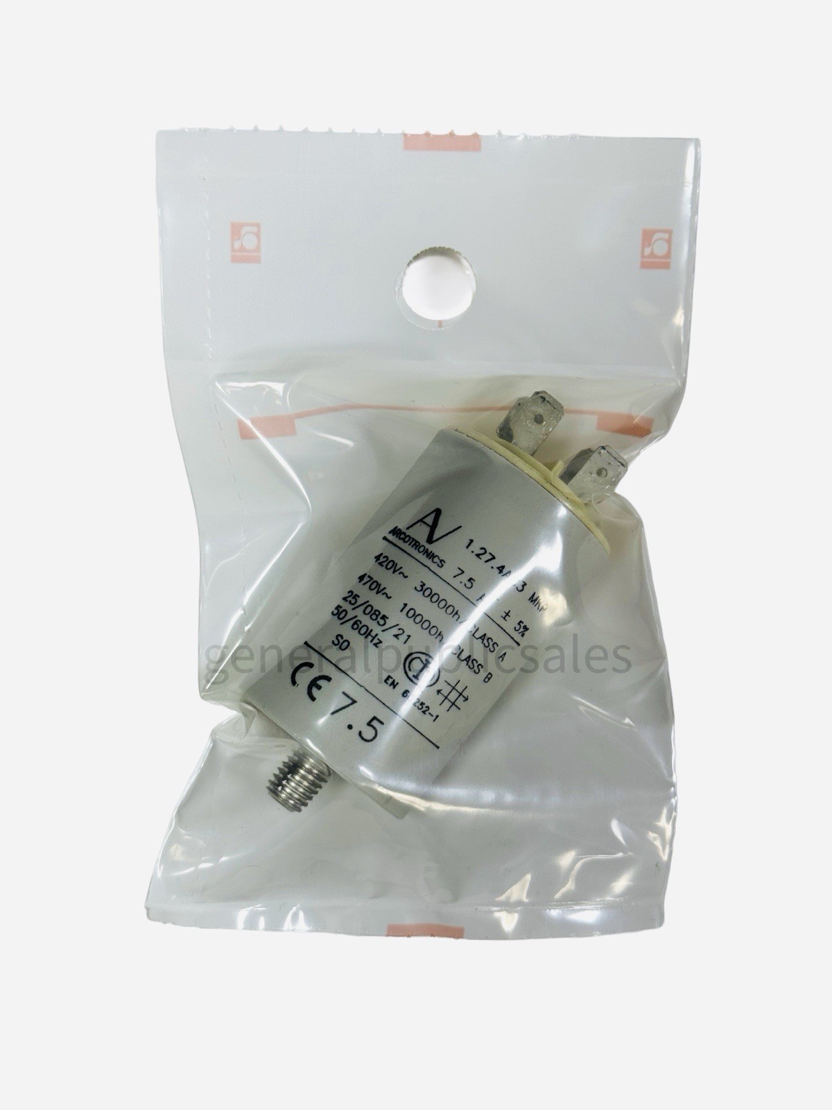 GENUINE ARCOTRONICS 1.27.4AC3 MKP 7.5uF 470Vac KEMET PREMIUM QUALITY CAPACITOR