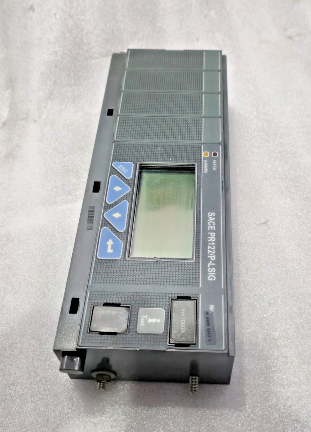 ABB SACE PR122/P-LSIG ELECTRONIC TRIP UNIT IN=1000A LCD PROTECTION RELEASE