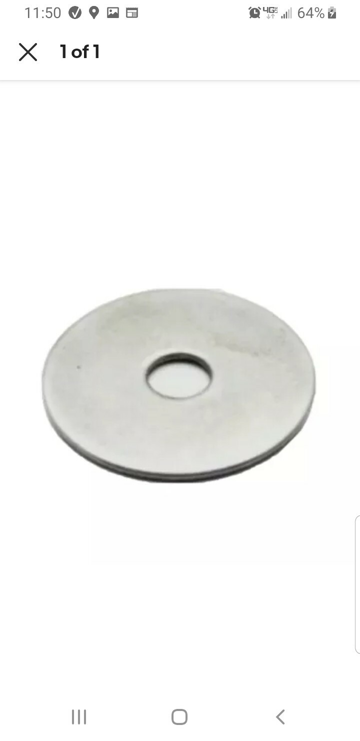 3/16″ × 3/4″, Fender washers, (100) Zinc Finish, Flat Washers. QUALITY Hardware