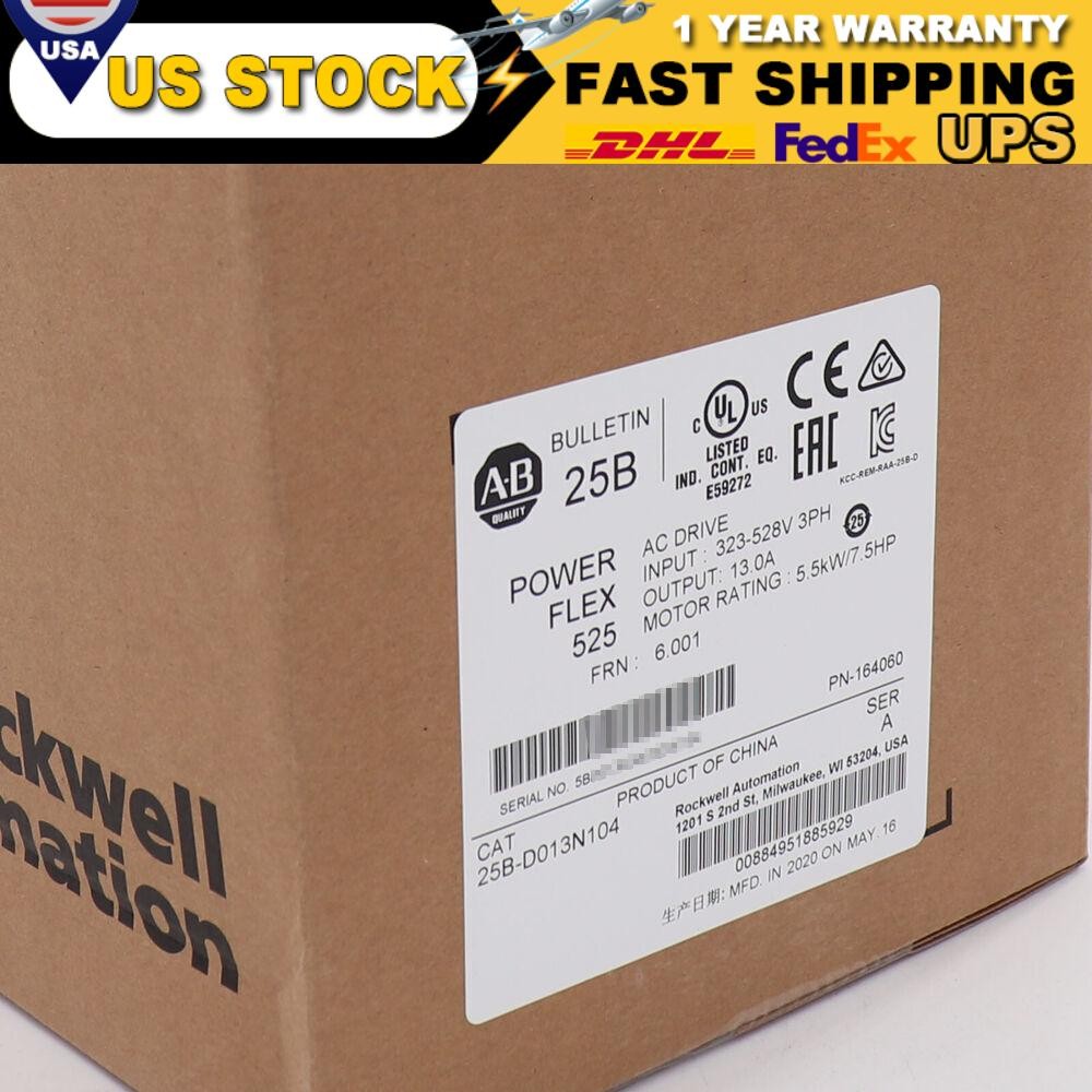 NEW AB 25B-D013N104 Allen-Bradley 25BD013N104 US Free Tax