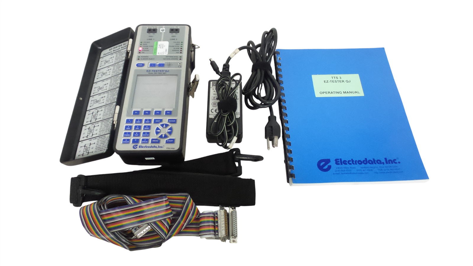 Electrodata TTS 3 EZ-Tester-QJ Dual Ds1 Test Set – Free shipping