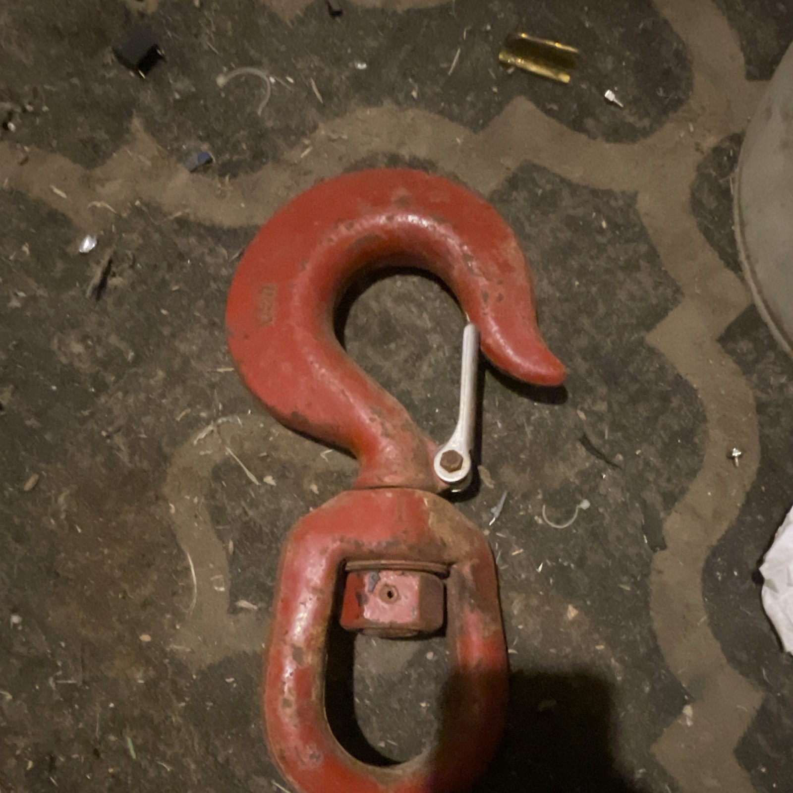 Crosby S-320 Swivel Lifting Hook w/ Safety Latch, MPN S-320